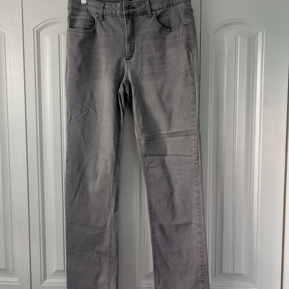 Jones New York Gray Denim Jeans